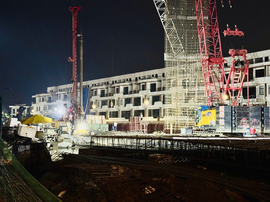 tiến độ tháng 11 the meridian